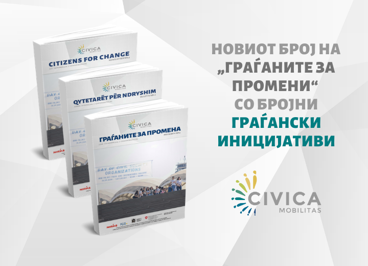 Новиот број на „Граѓаните за промена“ со бројни граѓански иницијативи