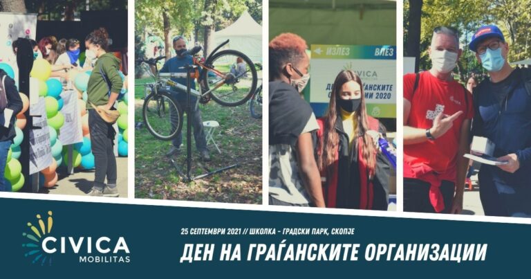 Бидете дел од овогодинешниот фестивал „Ден на Граѓанските Организации“
